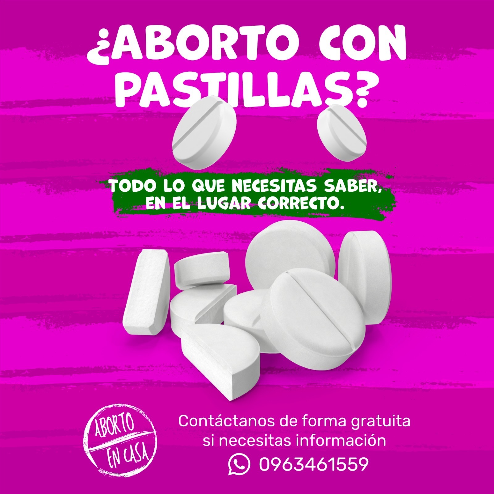 Aborto con pastillas en Ecuador
